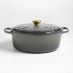 Le Creuset ® Signature 8-Qt. Thyme Enameled Cast Iron Oval Dutch Oven