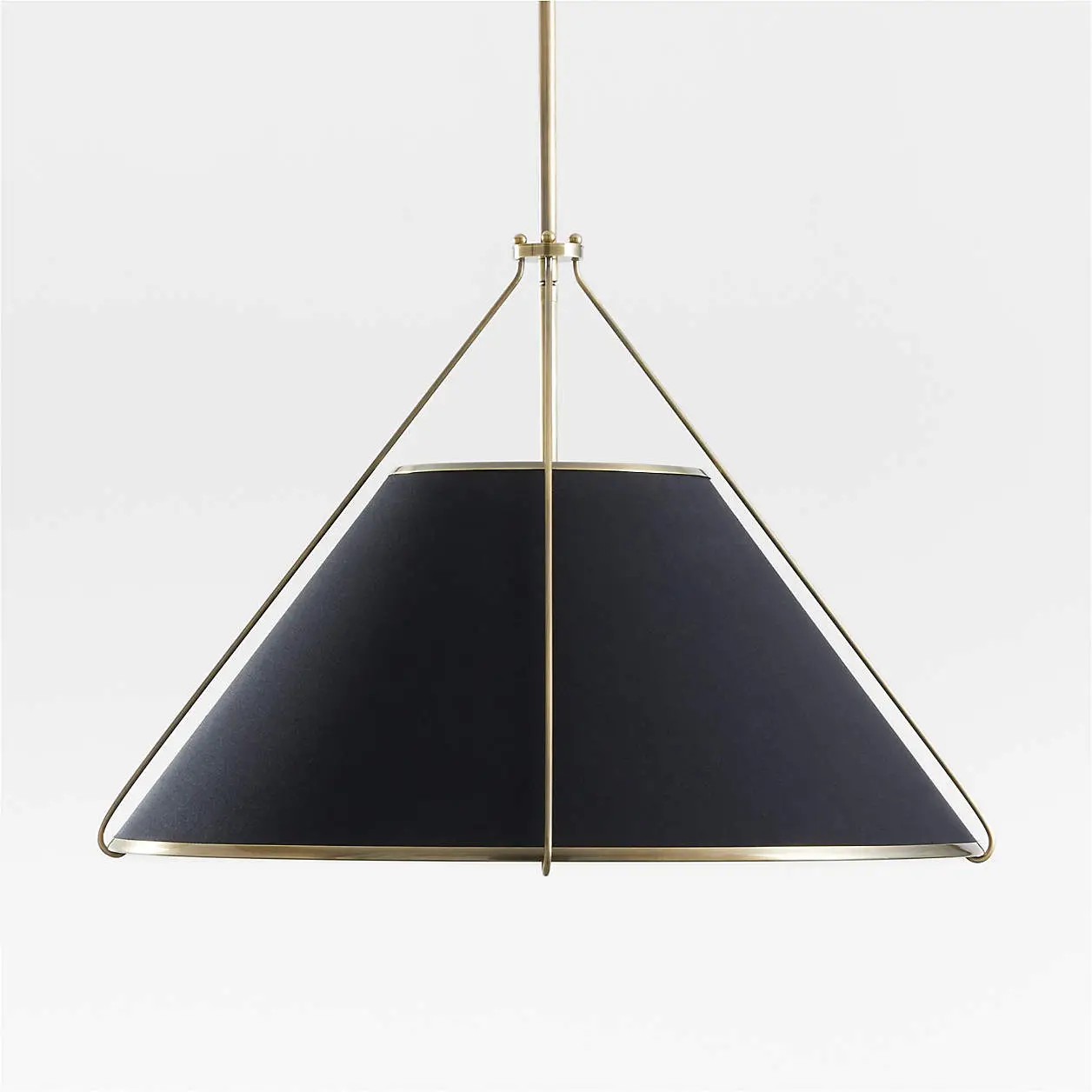 Remi Natural Conical Pendant Light 24.7" - Image 6
