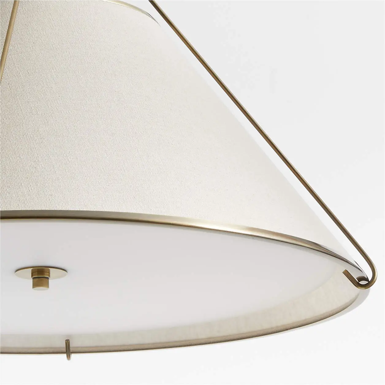 Remi Natural Conical Pendant Light 24.7" - Image 3