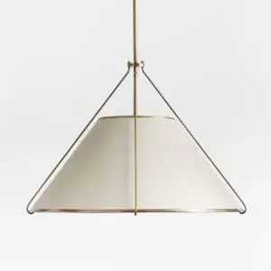 Remi Natural Conical Pendant Light 24.7"