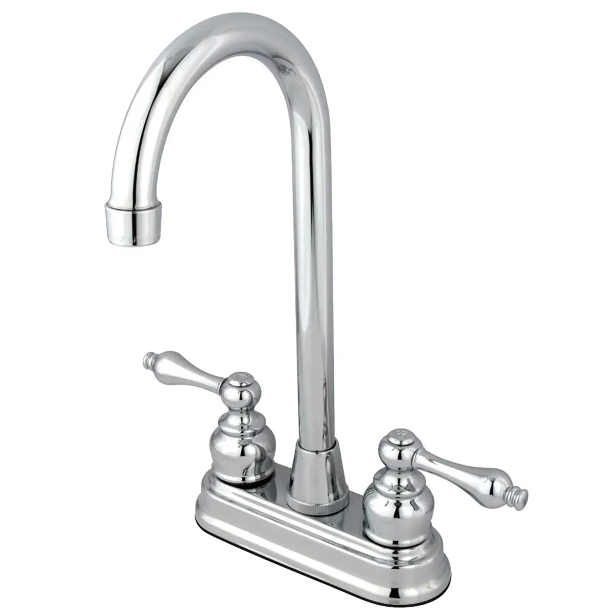 Kingston Tulare KB491AL - Victorian Two-Handle 2-Hole Deck Mount Bar Faucet - Image 7
