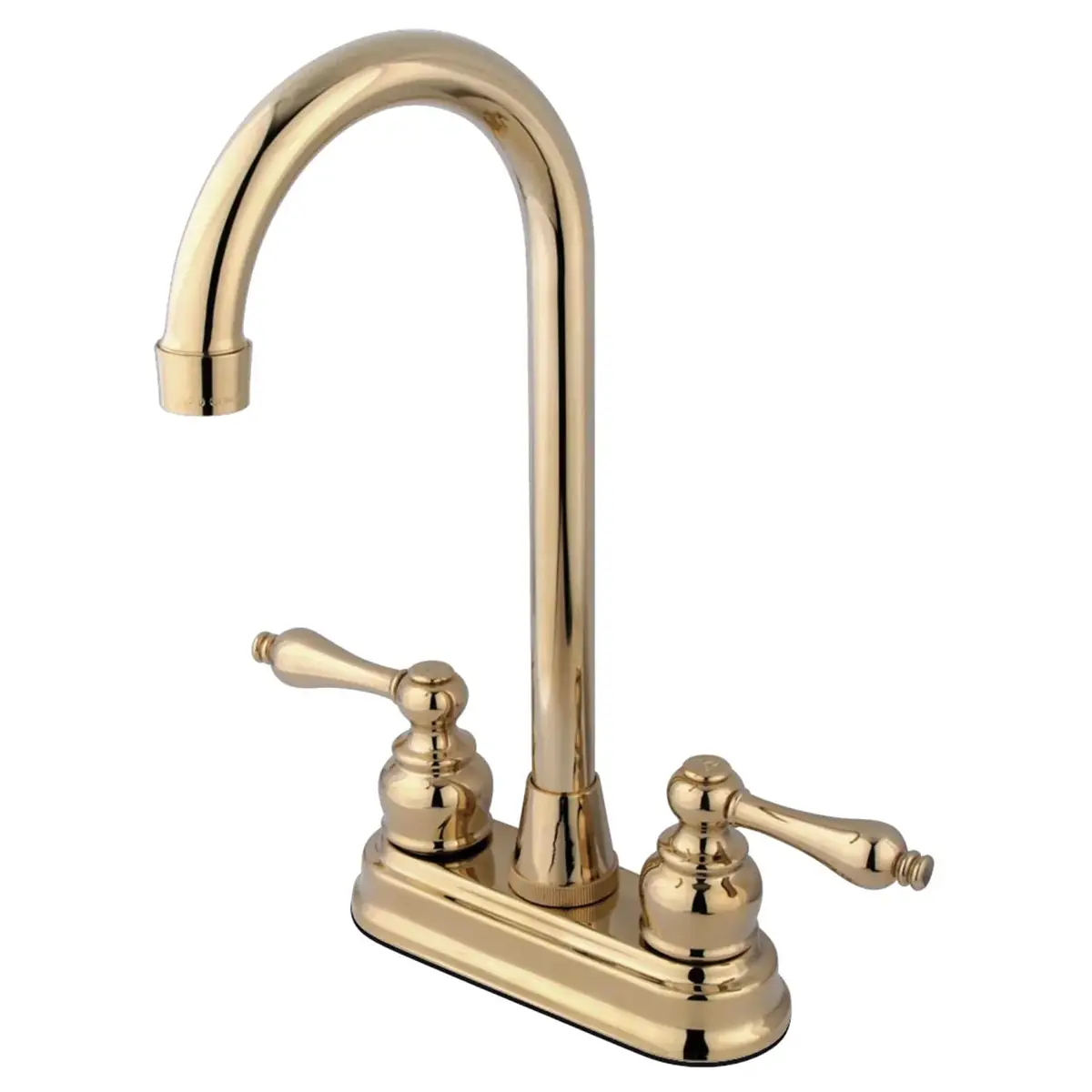 Kingston Tulare KB491AL - Victorian Two-Handle 2-Hole Deck Mount Bar Faucet - Image 2