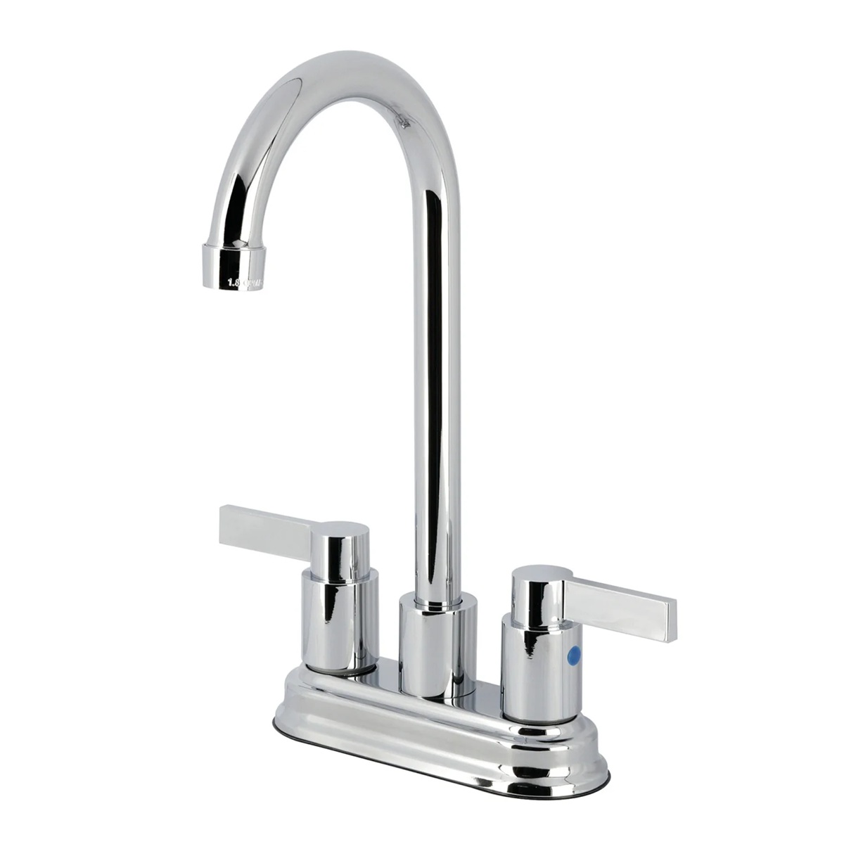 Kingston Tulare KB8497NDL - NuvoFusion Two-Handle 2-Hole Deck Mount Bar Faucet - Image 8