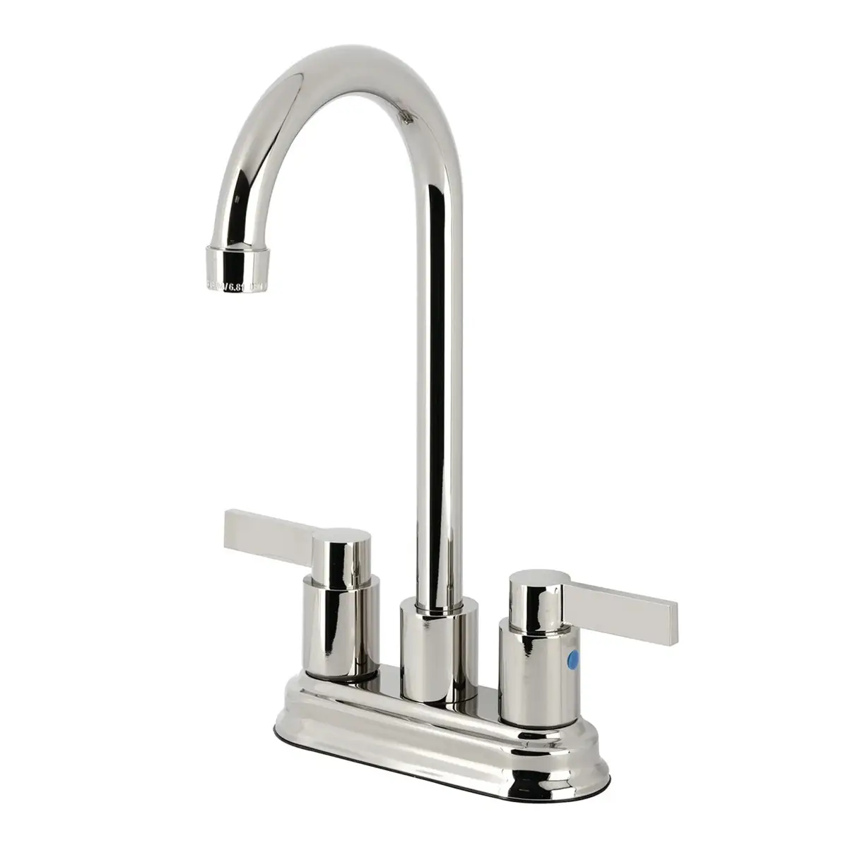 Kingston Tulare KB8497NDL - NuvoFusion Two-Handle 2-Hole Deck Mount Bar Faucet - Image 2
