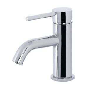 Kingston Sona LS8221DL - Polished Chrome Concord One-Handle 1-Hole Bathroom Faucet with Push Pop-Up Drain
