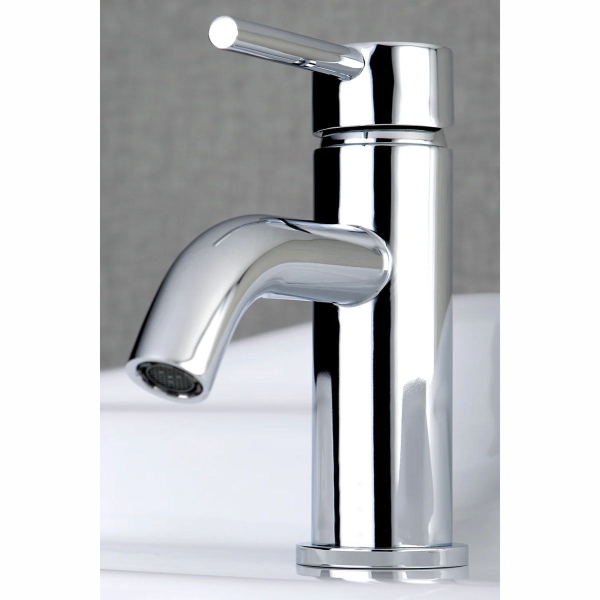 Kingston Sona LS8221DL - Polished Chrome Concord One-Handle 1-Hole Bathroom Faucet with Push Pop-Up Drain - Image 7