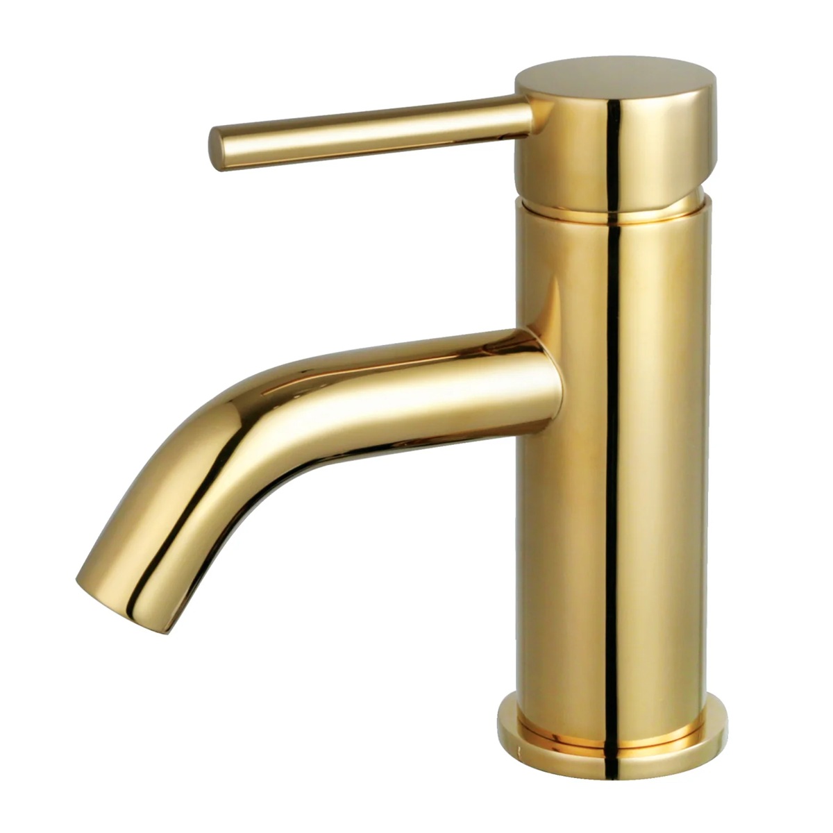 Kingston Sona LS8221DL - Polished Chrome Concord One-Handle 1-Hole Bathroom Faucet with Push Pop-Up Drain - Image 2