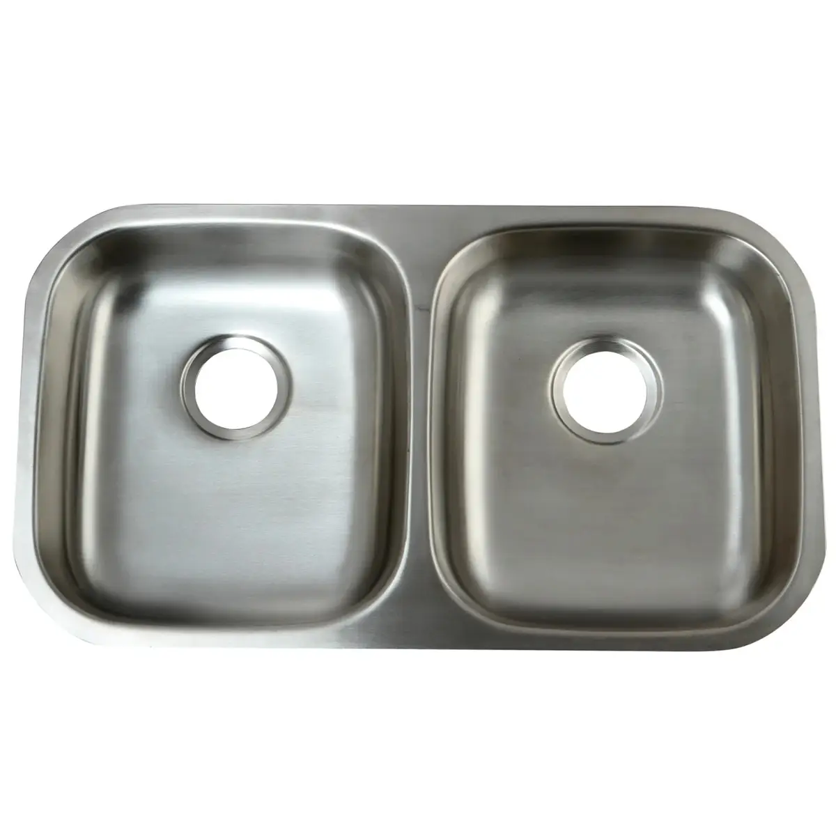 Kingston Loft GKUD32194 32-Inch Stainless Steel Double Bowl Undermount Kitchen Sink