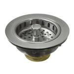 Kingston Made To Match KBS1007 3-1/2 Inch Kitchen Sink Basket Strainer Only - Brushed Nickel