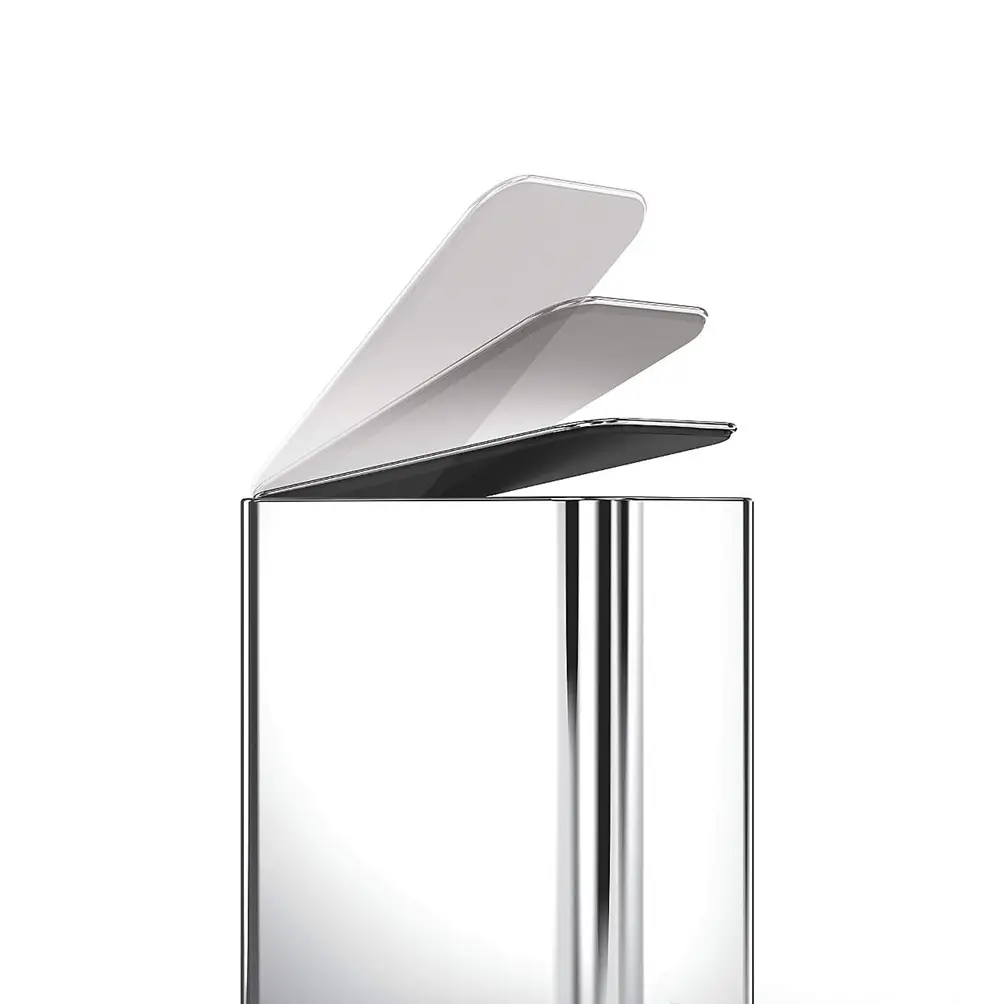 Simplehuman ® 5-Liter Polished Stainless Steel Slim Step Trash Can - Image 4