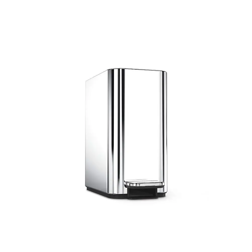 Simplehuman ® 5-Liter Polished Stainless Steel Slim Step Trash Can - Image 3