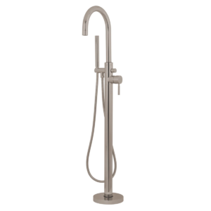Kingston Sona - Brushed Nickel -KS8158DL - Concord Single-Handle 1-Hole Freestanding Tub Faucet with Hand Shower