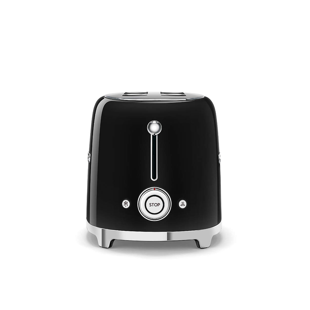 SMEG Black 2-Slice Retro Toaster - Image 2