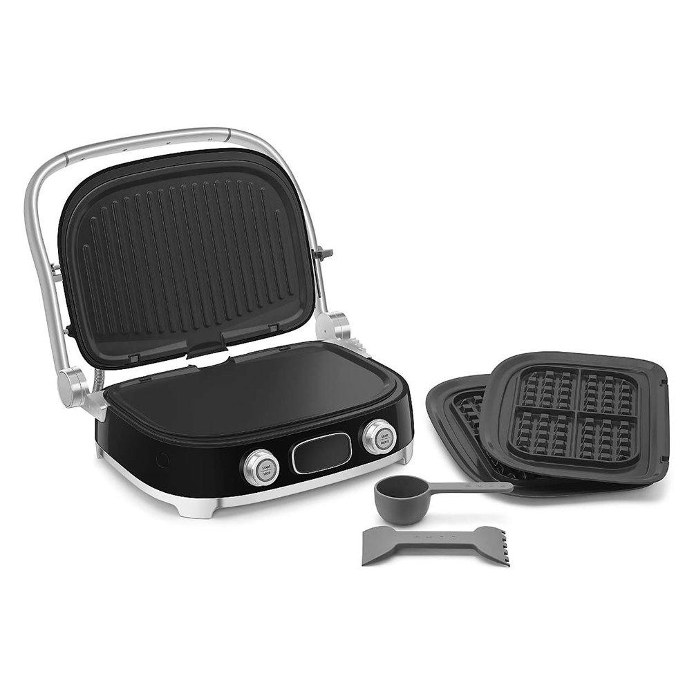 SMEG Black Multi Grill - Image 10