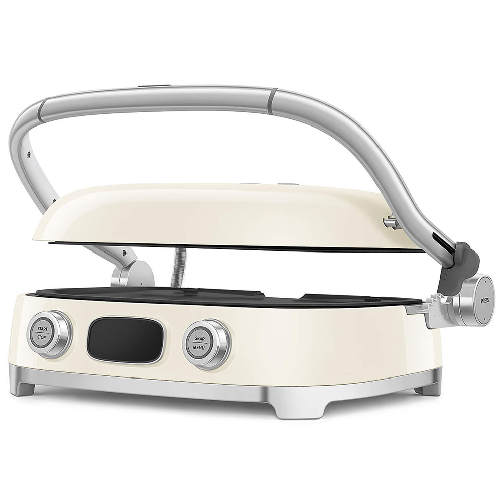 SMEG Black Multi Grill - Image 4
