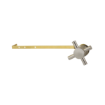 Kingston Sona Concord Universal Front or Side Mount Toilet Tank Lever - Brush Nickel
