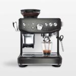 Breville ® Black Stainless Steel Barista Express ® Impress Espresso Machine