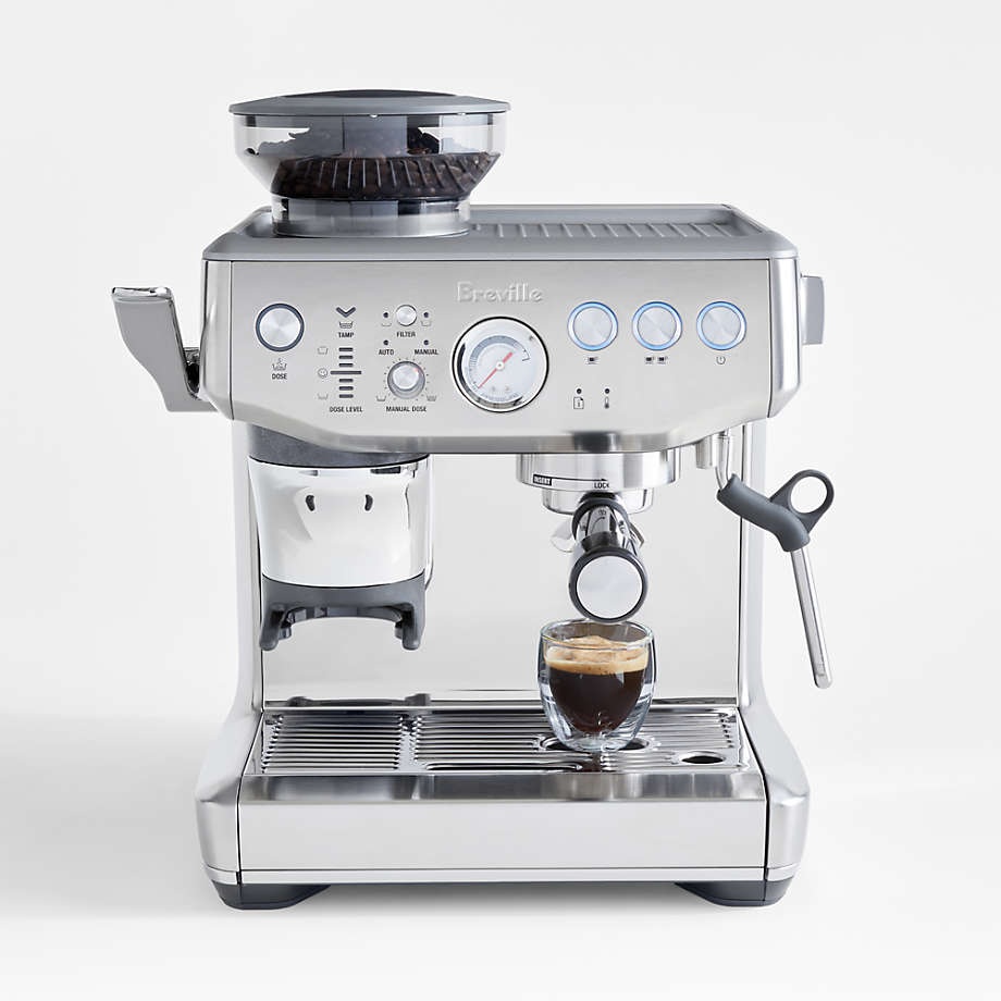 Breville ® Stainless Steel Barista Express ® Impress Espresso Machine in Brushed Breville ® Barista Express ® Impress Espresso Machine