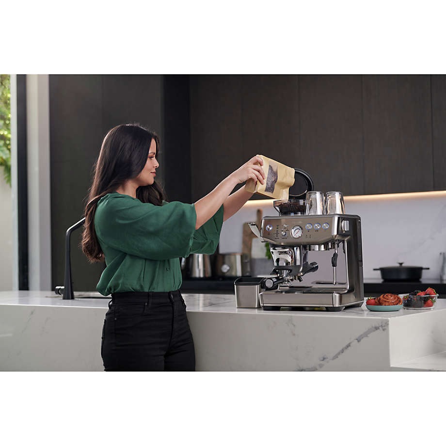 Breville ® Stainless Steel Barista Express ® Impress Espresso Machine in Brushed Breville ® Stainless Steel Barista Express ® Impress Espresso Machine in Brushed - Image 5