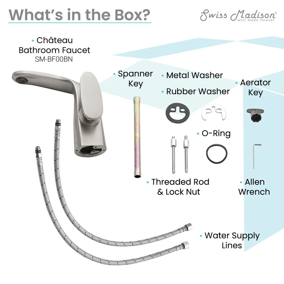 Chateau Single-Handle Bathroom Faucet Chateau Single-Handle Bathroom Faucet - Image 2