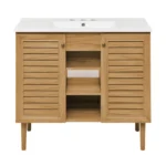 36"  Bron Freestanding Bathroom Vanity - Golden Oak